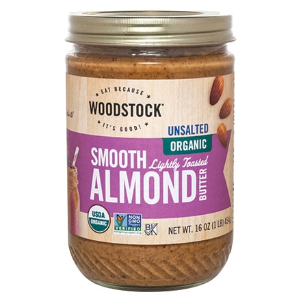 Organic Lightly Toasted Almond Butter