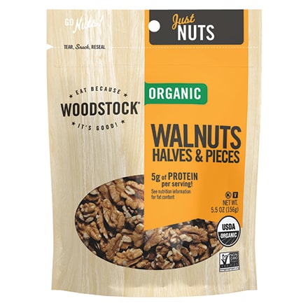 Organic Walnuts Halves &amp; Pieces