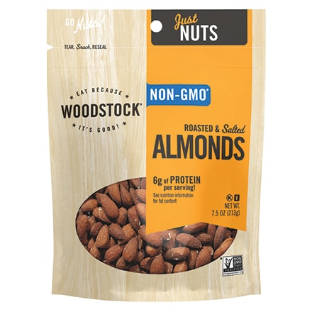 Almonds, Roasted &amp; Salted