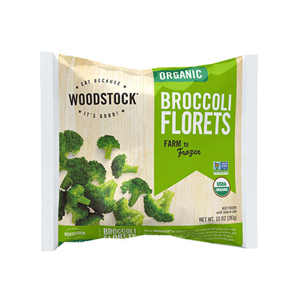 Organic Frozen Broccoli Florets