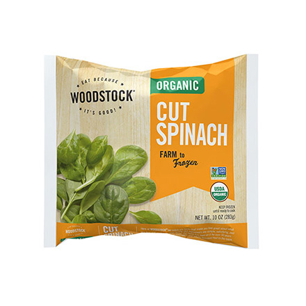 Organic Frozen Cut Spinach