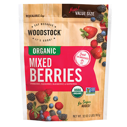 Organic Frozen Mixed Berries, 32 oz.