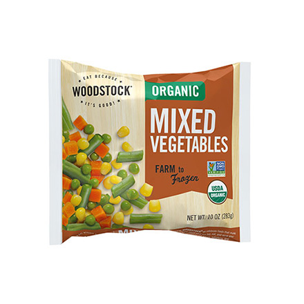 Organic Frozen Mixed Vegetables