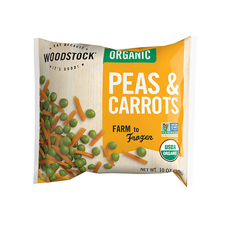 Organic Frozen Peas & Carrots