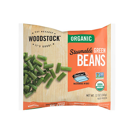 Organic Green Beans, Steamable