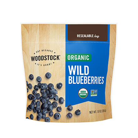 Organic Frozen Wild Blueberries